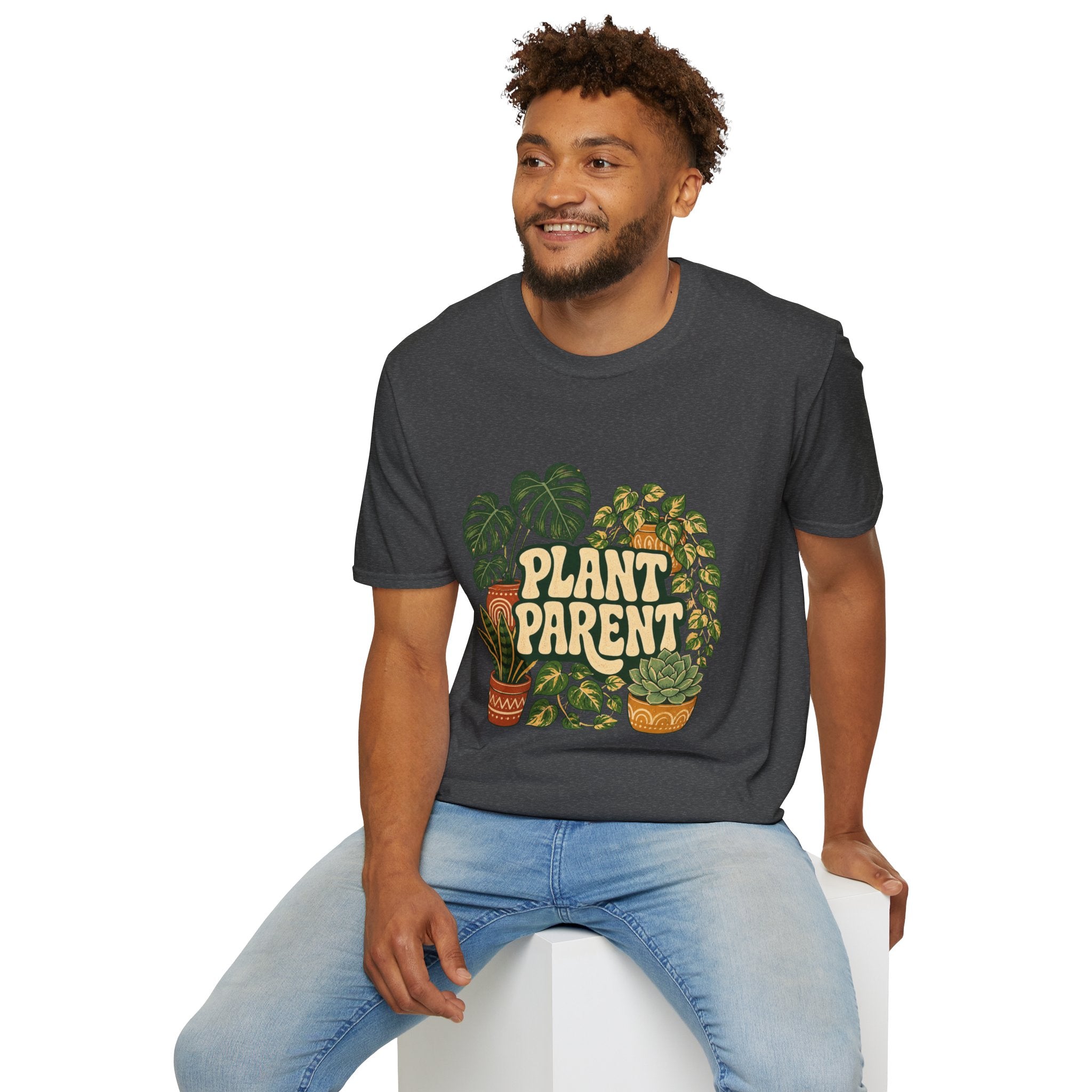 Plant Parent T‑Shirt — Retro Houseplant Lover Tee