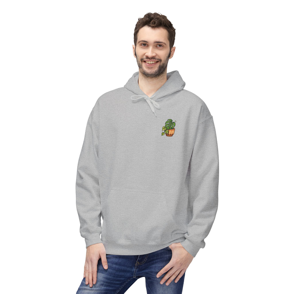Plant Club Hoodie — Retro Indoor Plant Graphic Pullover