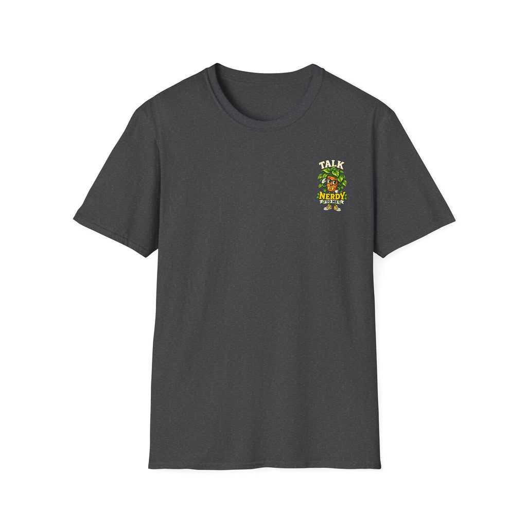 Talk Nerdy T-Shirt — Cute Plant Geek Graphic Tee