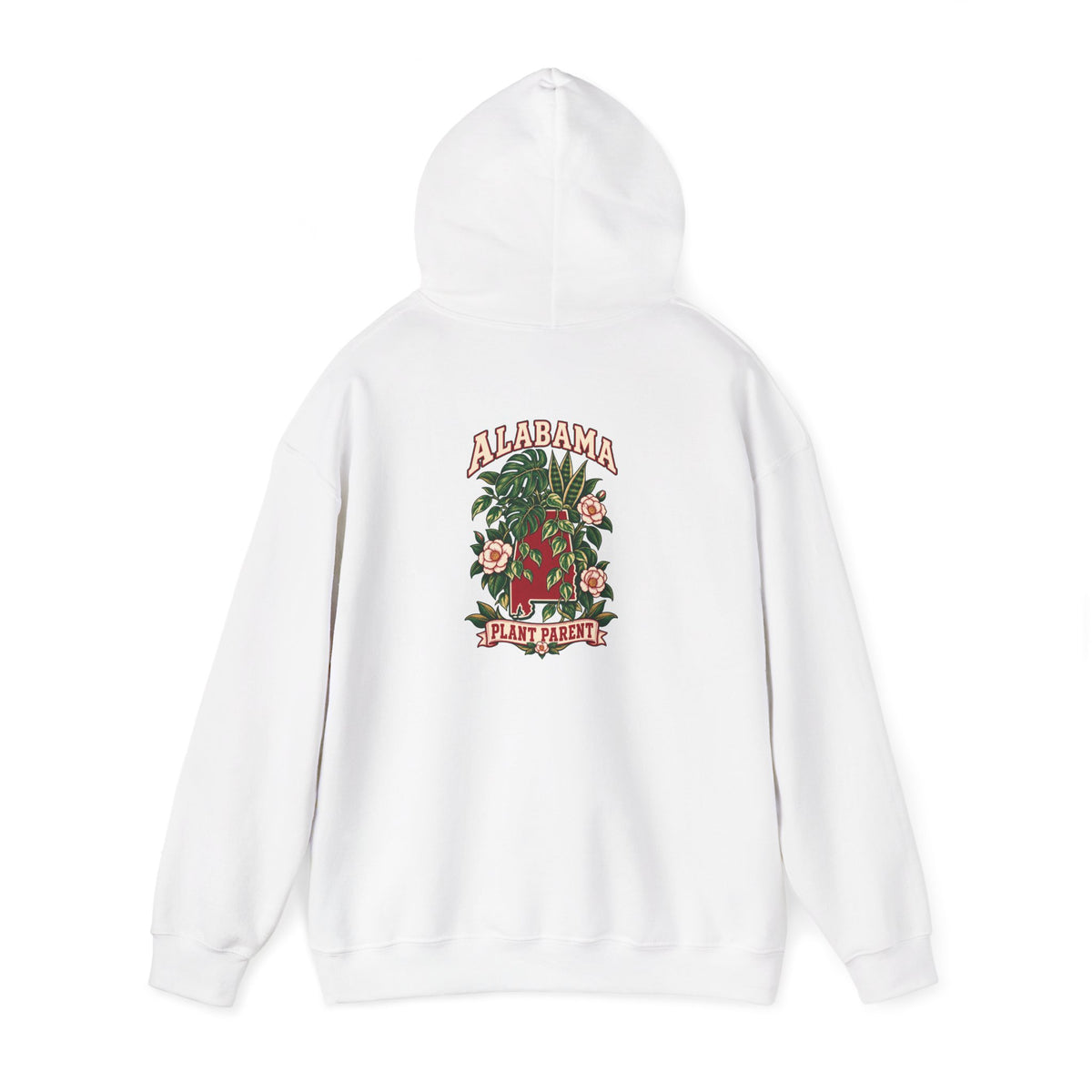 Plant Parent Hoodie — "Alabama Grown" Floral Vintage Garden Pullover