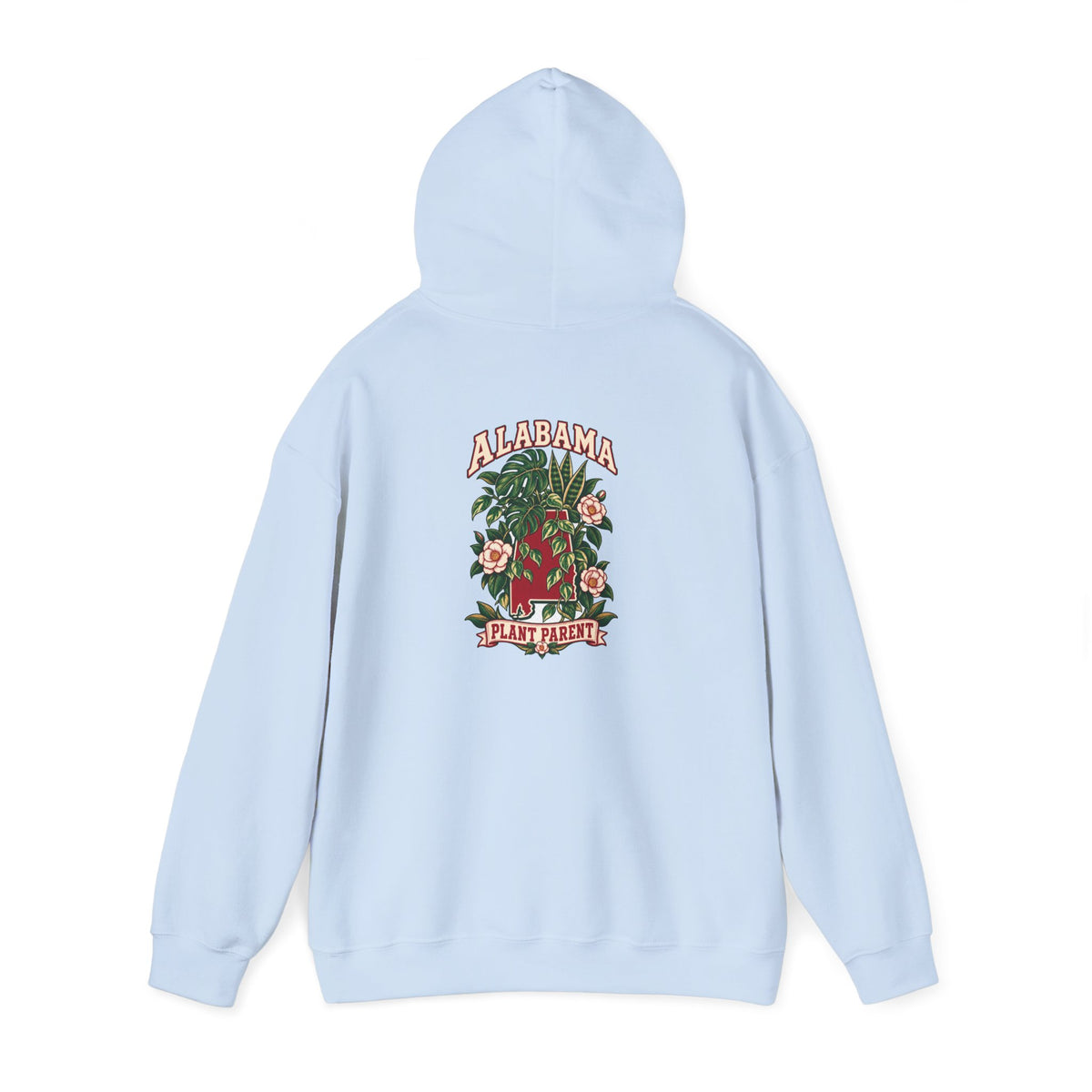 Plant Parent Hoodie — "Alabama Grown" Floral Vintage Garden Pullover