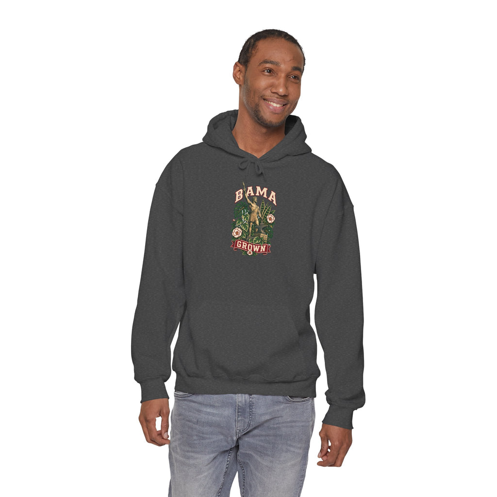 Plant Parent Hoodie — "Alabama Grown" Floral Vintage Garden Pullover